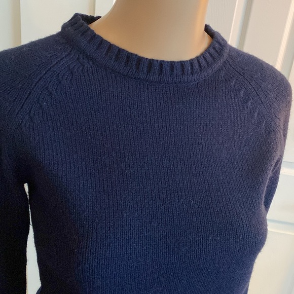 Zara - Navy Knit sweater Sz Small - Picture 3 of 11